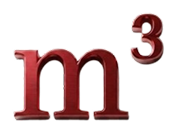 m³